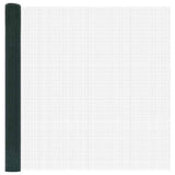 Welded Wire Fence Ground Fix 25 x 1,5 m PVC-Coated Steel Green - Rear View