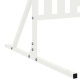 Privacy Screen 100 x 50 x 180 cm Steel White