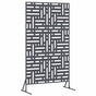 Privacy Screen 100 x 50 x 180 cm Steel Anthracite