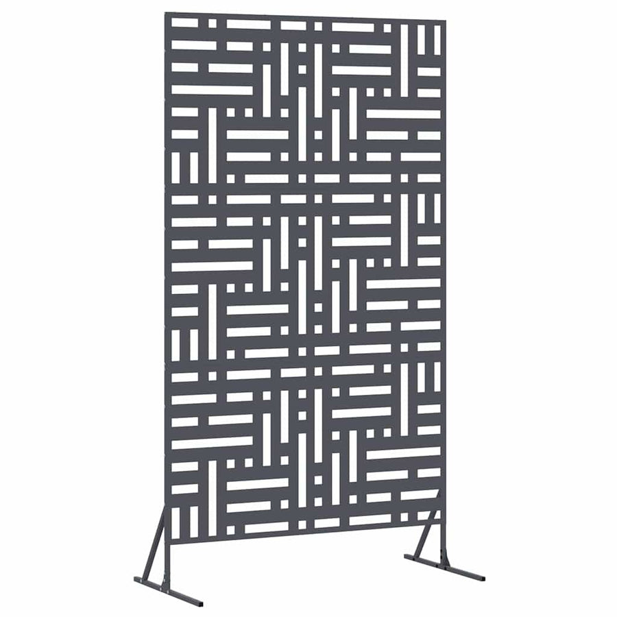 Privacy Screen 100 x 50 x 180 cm Steel Anthracite