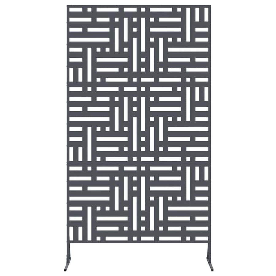 Privacy Screen 100 x 50 x 180 cm Steel Anthracite