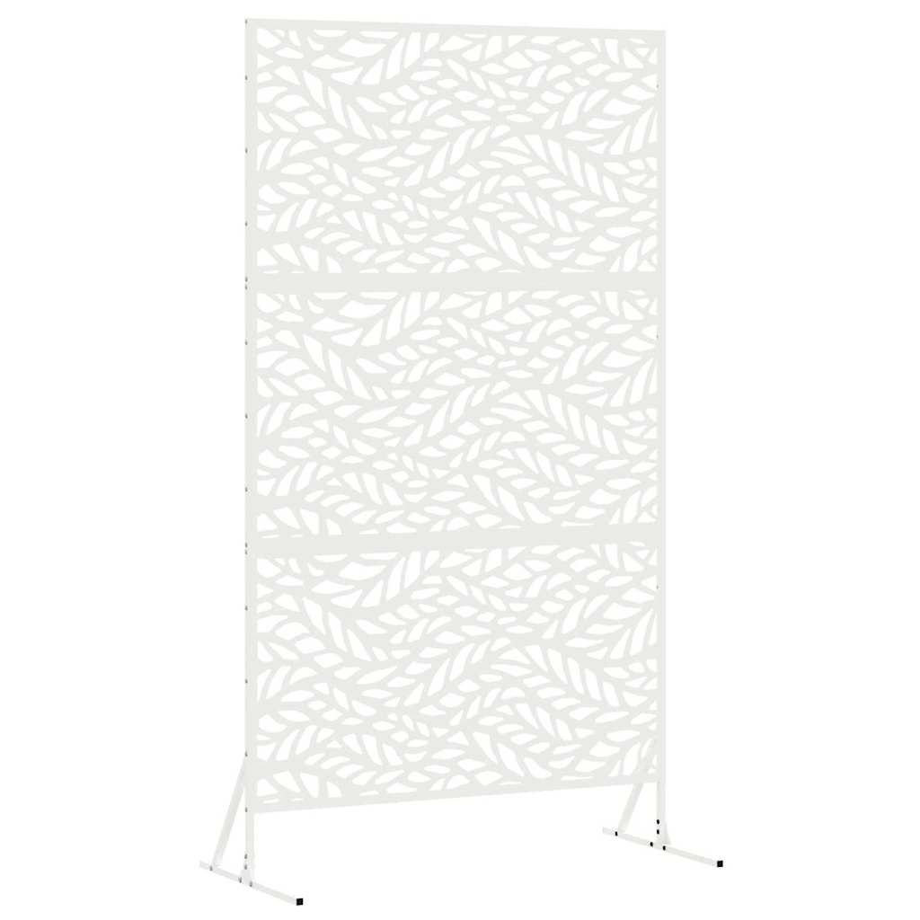 Privacy Screen 100 x 50 x 180 cm Steel White