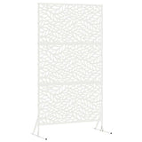 Privacy Screen 100 x 50 x 180 cm Steel White