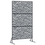 Privacy Screen 100 x 50 x 180 cm Steel Anthracite