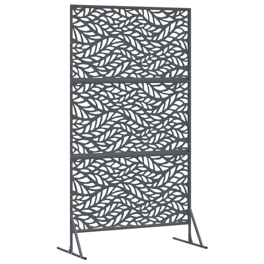 Privacy Screen 100 x 50 x 180 cm Steel Anthracite