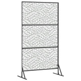 Privacy Screen 100 x 50 x 180 cm Galvanised Steel Silver