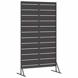 Privacy Screen 100 x 50 x 180 cm Steel Black