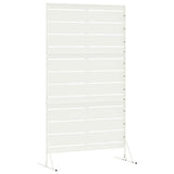Privacy Screen 100 x 50 x 180 cm Steel White