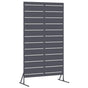Privacy Screen 100 x 50 x 180 cm Steel Anthracite