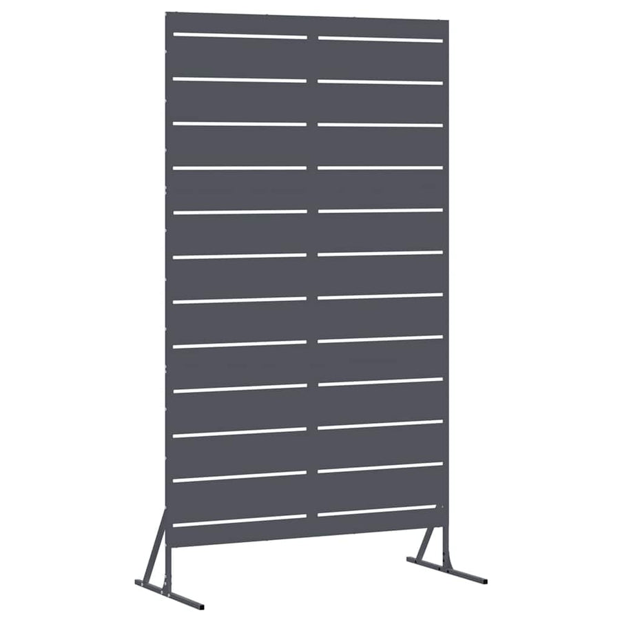 Privacy Screen 100 x 50 x 180 cm Steel Anthracite