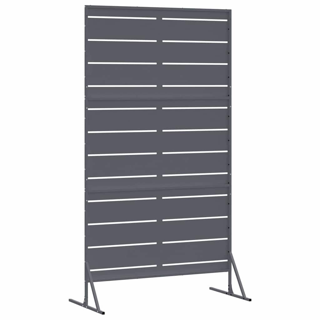 Privacy Screen 100 x 50 x 180 cm Steel Anthracite