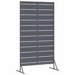 Privacy Screen 100 x 50 x 180 cm Steel Anthracite