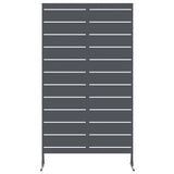 Privacy Screen 100 x 50 x 180 cm Steel Anthracite