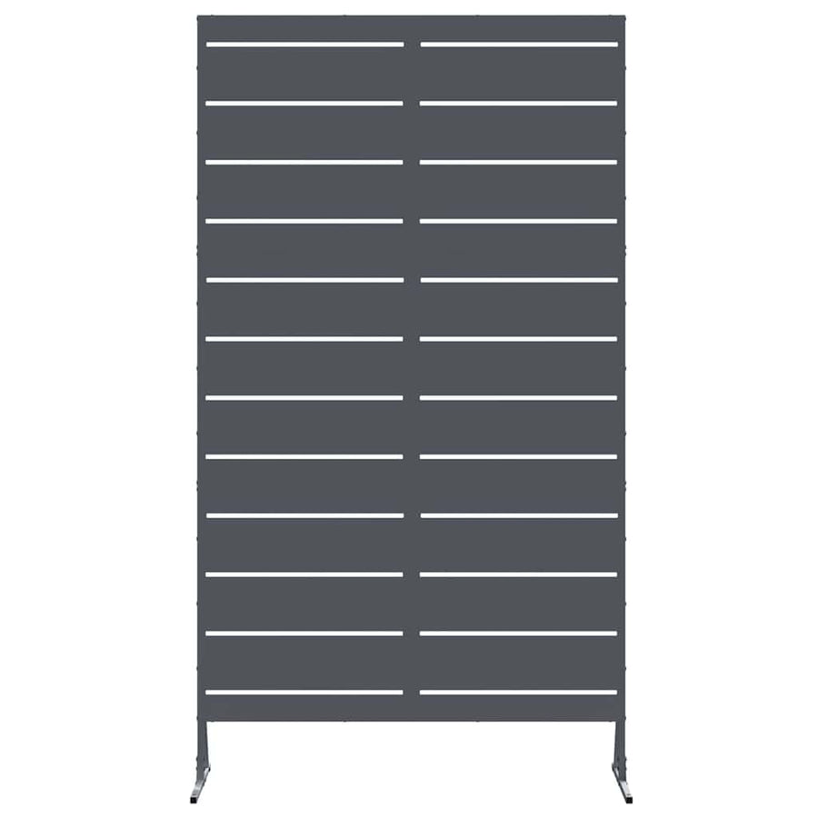 Privacy Screen 100 x 50 x 180 cm Steel Anthracite