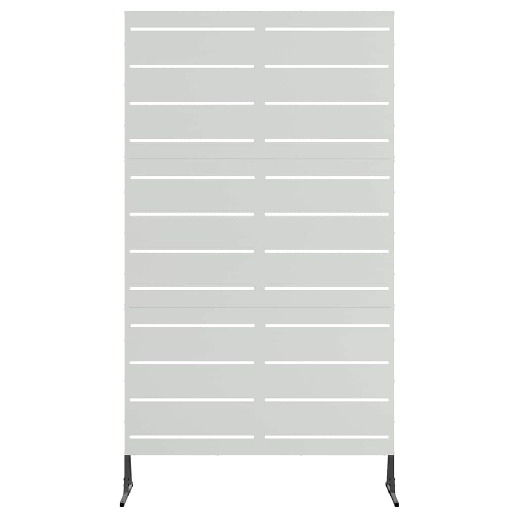 Privacy Screen 100 x 50 x 180 cm Galvanised Steel Silver