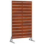 Privacy Screen 100 x 50 x 180 cm Weathering Steel Rusty