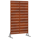Privacy Screen 100 x 50 x 180 cm Weathering Steel Rusty