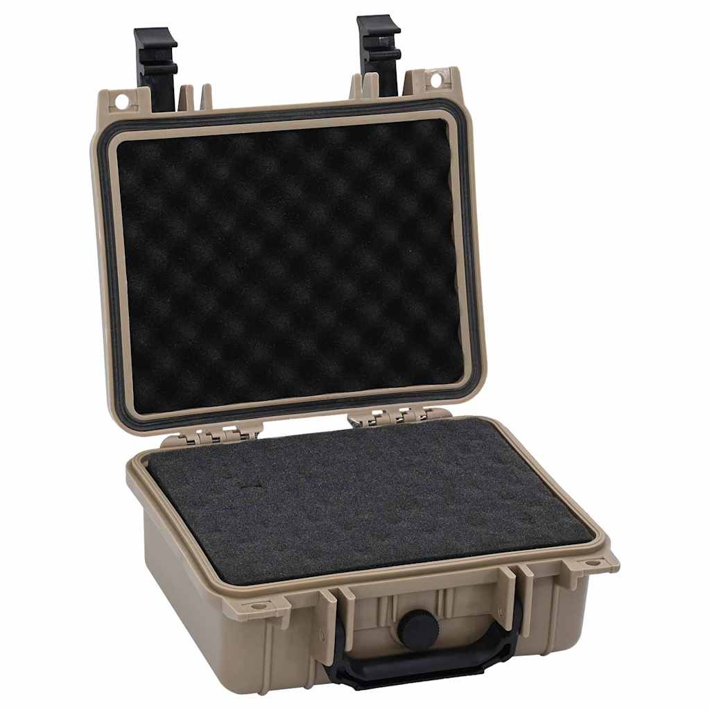 Hard Luggage Case with Storage Sand 27 x 24,5 x 12,5 cm