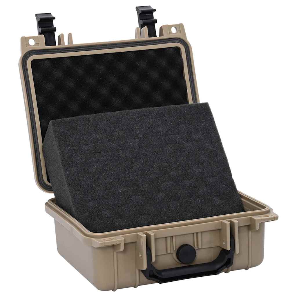 Hard Luggage Case with Storage Sand 27 x 24,5 x 12,5 cm