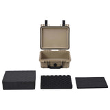 Hard Luggage Case with Storage Sand 27 x 24,5 x 12,5 cm