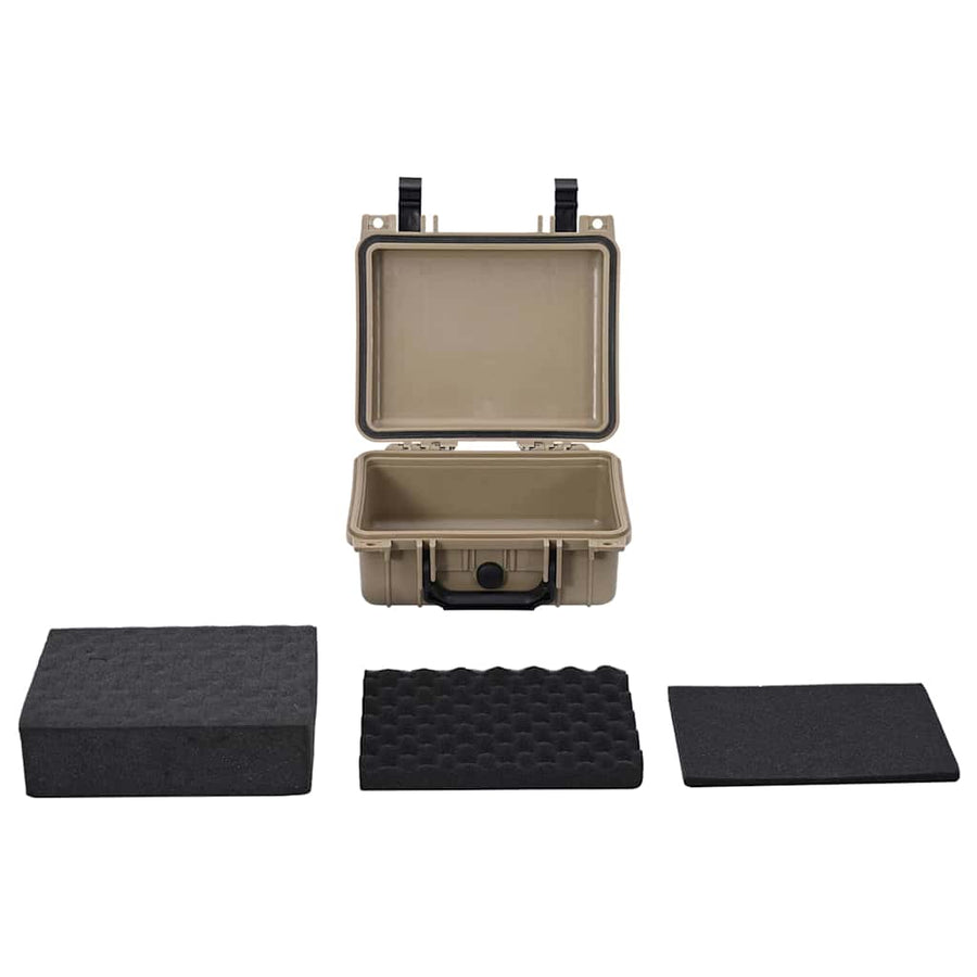 Hard Luggage Case with Storage Sand 27 x 24,5 x 12,5 cm