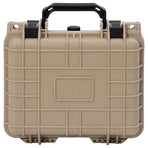 Hard Luggage Case with Storage Sand 27 x 24,5 x 12,5 cm