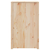 Kitchen Cabinet Brown 55 x 55 x 92 cm Solid Pine wood - Rear View