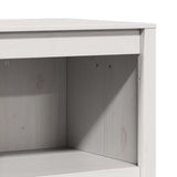 Kitchen Cabinet MEPPEL White 55 x 55 x 92 cm Solid Pine Wood - Low Angle
