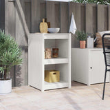 Kitchen Cabinet MEPPEL White 55 x 55 x 92 cm Solid Pine Wood