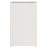 Kitchen Cabinet White 55 x 55 x 92 cm Solid Pine wood - Rear View