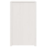 Kitchen Cabinet MEPPEL White 55 x 55 x 92 cm Solid Pine Wood - Rear View