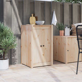Kitchen Door MEPPEL Brown Oak 50 x 9 x 82 cm Solid Pine wood