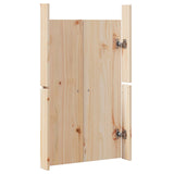 Kitchen Door MEPPEL Brown Oak 50 x 9 x 82 cm Solid Pine wood - Close-Up Angle