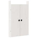 Kitchen Door with Door White 50 x 9 x 82 cm Solid Pine wood - Front View
