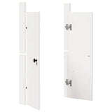 Kitchen Door MEPPEL White 50 x 9 x 82 cm Solid Pine wood - Top-Down View