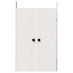 Kitchen Door MEPPEL White 50 x 9 x 82 cm Solid Pine wood