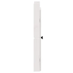 Kitchen Door MEPPEL White 50 x 9 x 82 cm Solid Pine wood
