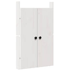 Kitchen Door MEPPEL 2 pcs White 50 x 9 x 82 cm Solid Pine wood