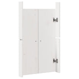 Kitchen Door MEPPEL 2 pcs White 50 x 9 x 82 cm Solid Pine wood