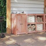 Kitchen Door Brown 50 x 9 x 82 cm Solid Douglas Fir wood - Side View