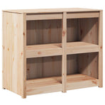 Kitchen Cabinet MEPPEL Untreated Pinewood 106 x 55 x 92 cm