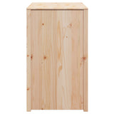 Kitchen Cabinet Brown 106 x 55 x 92 cm Solid Pine wood - Rear View