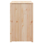 Kitchen Cabinet MEPPEL Untreated Pinewood 106 x 55 x 92 cm