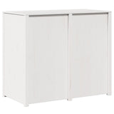 Kitchen Cabinet with Shelf MEPPEL Warm White 106 x 55 x 92 cm