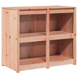 Kitchen Cabinet with Shelf MEPPEL Brown Oak 106 x 55 x 92 cm - Front View