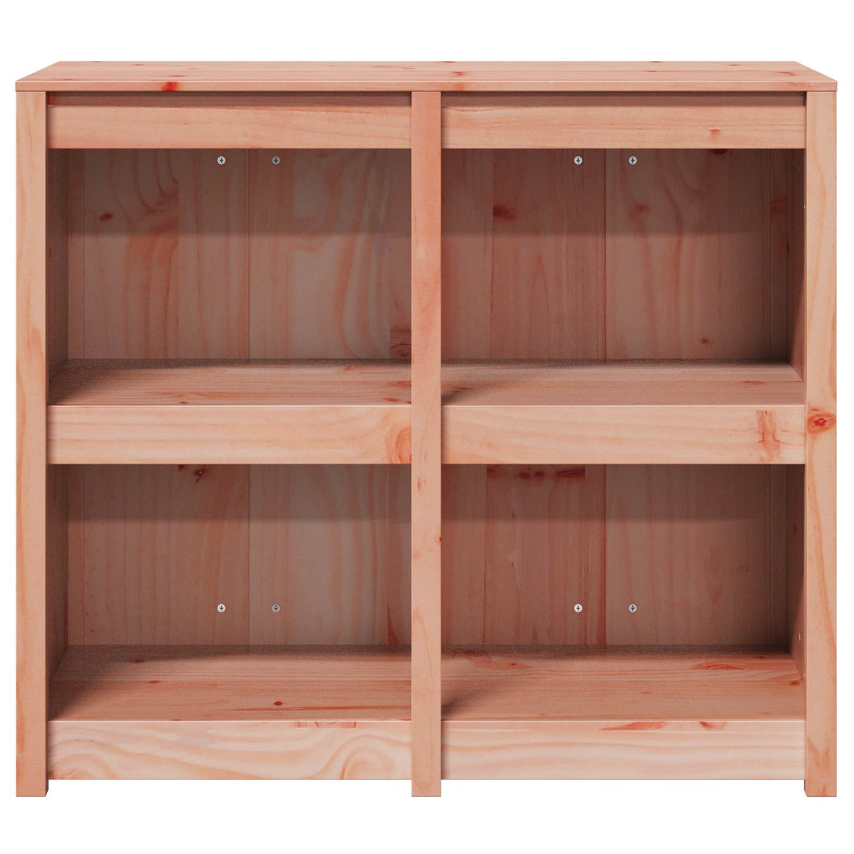 Kitchen Cabinet with Shelf MEPPEL Brown Oak 106 x 55 x 92 cm