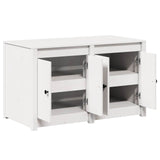 Kitchen Cabinet MEPPEL White 106 x 55 x 64 cm Solid Pine wood