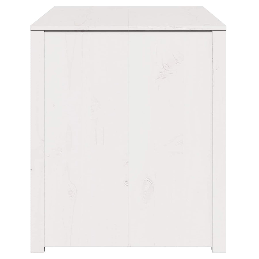 Kitchen Cabinet MEPPEL White 106 x 55 x 64 cm Solid Pine wood
