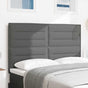 Headboard Dark Grey Fabric