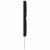 Headboard Black 144 cm Velvet